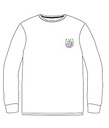 PE T-Shirt L.S. White (8-14)