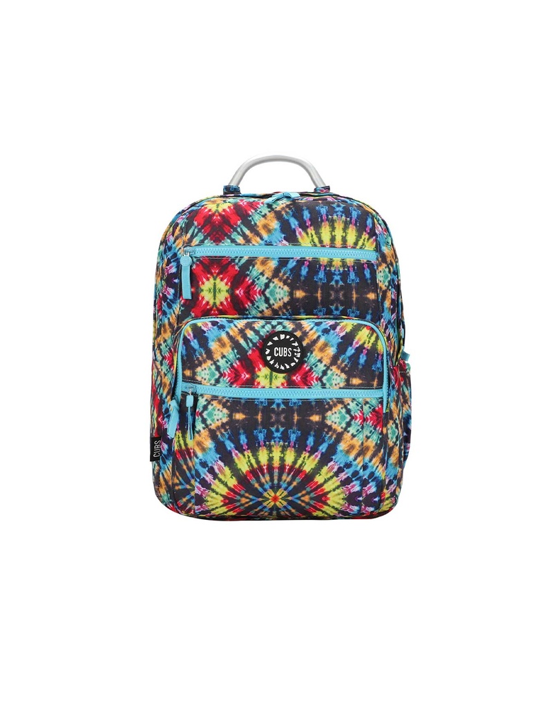 Tie Dye Colorful Black