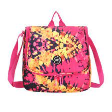 Senior Student Backpack Fuchia/Yellow Tie Dye