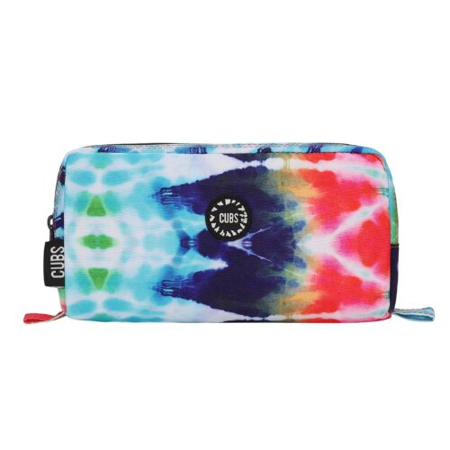 Senior Student Backpack Bright Red Tie Dye