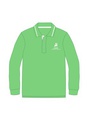 Polo Shirt L.S. Green (3-14) and adult sizes (XS-L)