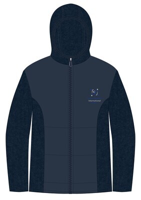 Jacket Fleece & Waterproof Navy adult sizes (XS-3XL)