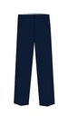 Trousers Girls Navy adult sizes (XS-S)