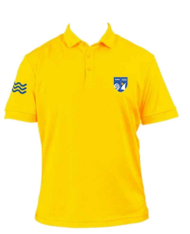 Polo Shirt S. S. adult sizes (yellow)