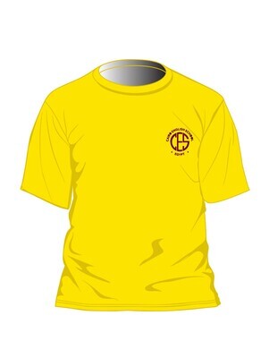 House T-Shirt S.S. Yellow adult sizes (XS-3XL)