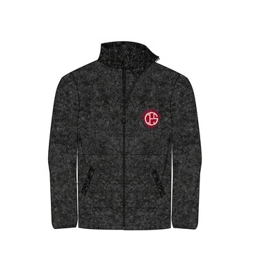 Jacket Fleece Grey adult sizes (XS-3XL)