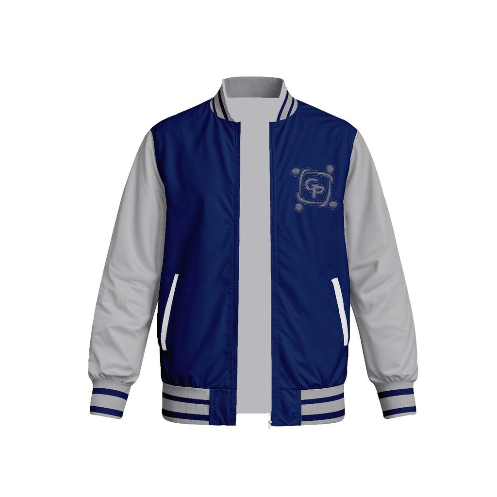 Milton Jacket   (Navy * Grey)  (3-14)