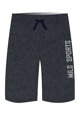 PE Shorts Grey adult sizes (XS - 6XL)