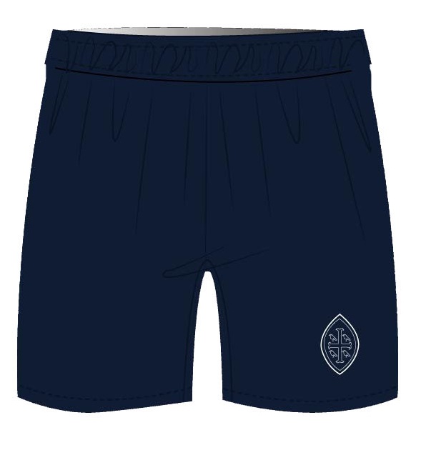 PE Shorts Navy (2-14) and adult sizes (XS-S)