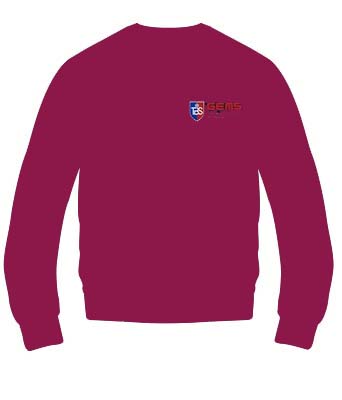 Pullover  Red (adult sizes XS-6XL)Senior