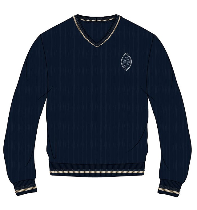 Pullover Navy (2-14) and adult sizes (XS-S)