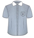 Shirt S.S. Grey (7-14) and adult sizes (XS-S)