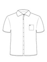 Shirt S.S. White  (6-16)