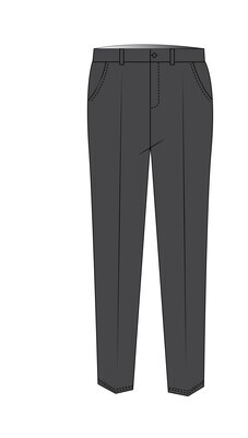 Trousers Girls Grey adult sizes (XS-6XL)