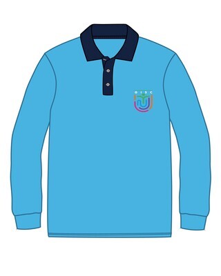 Polo Shirt L.S. Turquoise (2-8) 