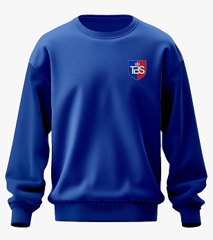 PE Sweatshirt Blue adult sizes (XS-6XL) 