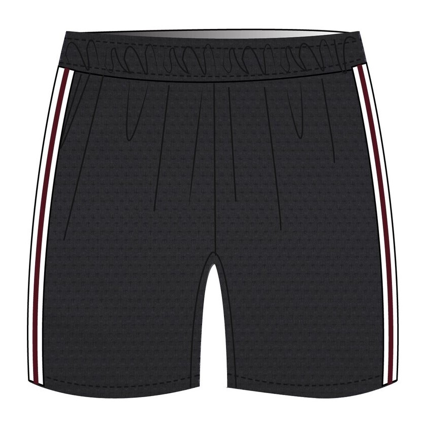 PE Shorts Grey adult sizes (XS-6XL)