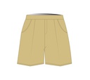 Shorts Elastic Waist Beige (3-14)