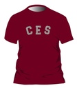 PE T-Shirt S.S. Burgundy (3-14)