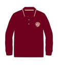 Polo Shirt L.S. Burgundy (3-10)