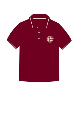Polo Shirt S.S. Burgundy (3-8)
