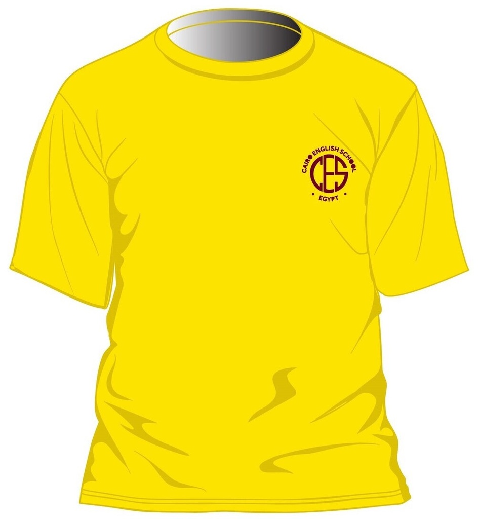 House T-Shirt S.S. Yellow adult sizes (XS-3XL)