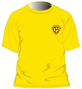 House T-Shirt S.S. Yellow adult sizes (XS-3XL)