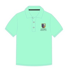 [268] Polo Shirt S.S. Aqua adult sizes (XS-XL)