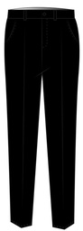Trousers Girls Black adult sizes (XS-2XL)