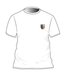 [268] PE T-Shirt S.S. White adult sizes (XS-XL)