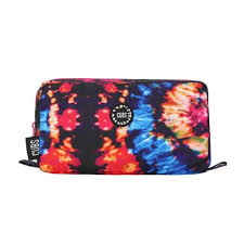 Senior Student Backpack Deep Black/Fuchia Tie DYE