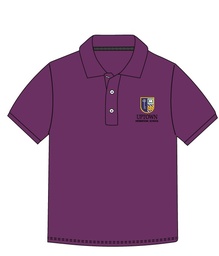 Polo Shirt S.S. Purple adult sizes (12-14)
