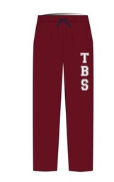 PE Trousers Light  Burgundy