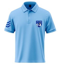 Polo Shirt S. S. adult sizes (Light Blue)