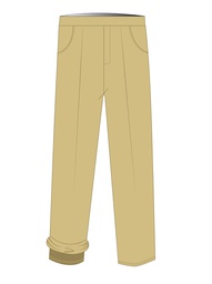 [187] Trousers Fully Lined Beige (3-7)