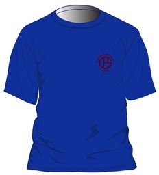 [187] House T-Shirt S.S. Blue (4-14)