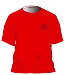 [191] House T-Shirt S.S. Red adult sizes (XS-3XL)