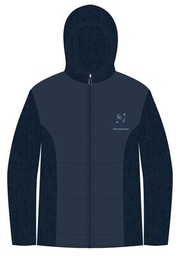 Jacket Fleece & Waterproof Navy adult sizes (XS-3XL)