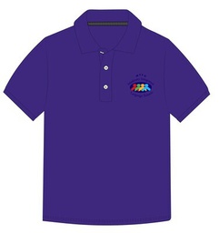 [259] Polo Shirt S.S. Purple (5-14)