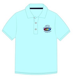 [259] Polo Shirt S.S. Light Turquoise (3-8)