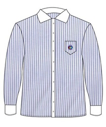Shirt L.S. Purple Stripes adult sizes (XS-5XL)