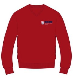 [264] Pullover Red adult sizes (XS-M)