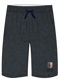 [267] PE Shorts Grey (2-14) and adult sizes (XS-XL)