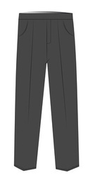 Trousers Boys Grey adult sizes (2XS-M)