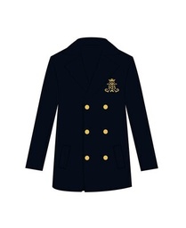 [270] Coat Boys Navy adult Sizes (2XS-XS)