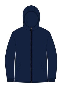 [256] Jacket Waterproof Navy (4-14)