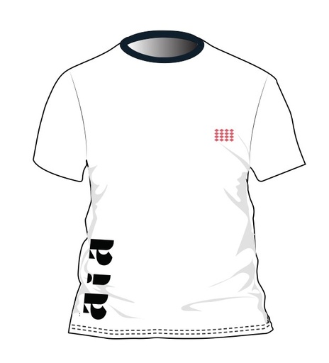 PE T-Shirt S.S. White Adult Sizes (XS-4XL)