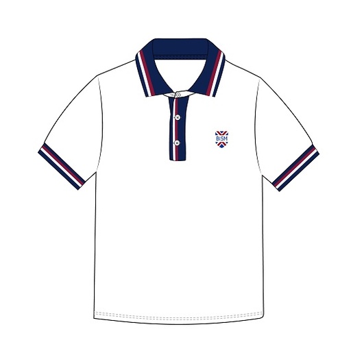 Polo Shirt S.S. White (XS-S)