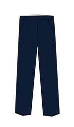 [248] Trousers Boys Navy adult sizes (XS-4XL)