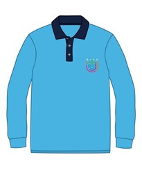 Polo Shirt L.S. Turquoise (2-8)